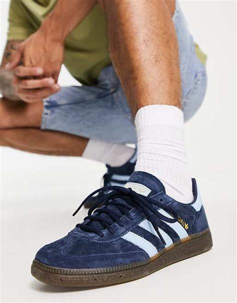 adidas spezial handball bleu|adidas originals handball spezial navy.